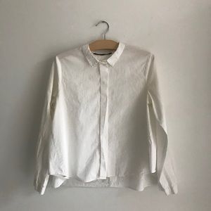 Zara Flowy Button Down